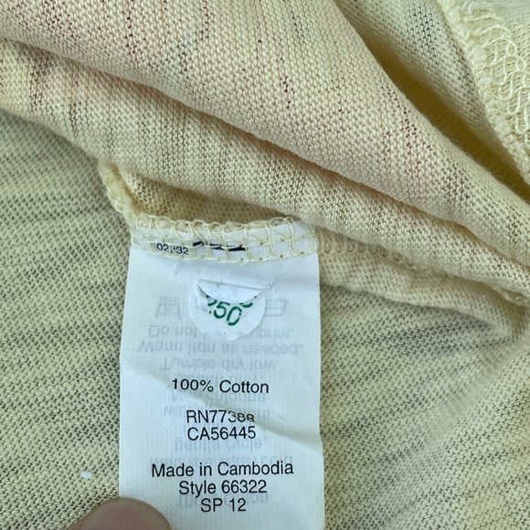 J crew floral yellow t-shirt - Picture 4 of 9